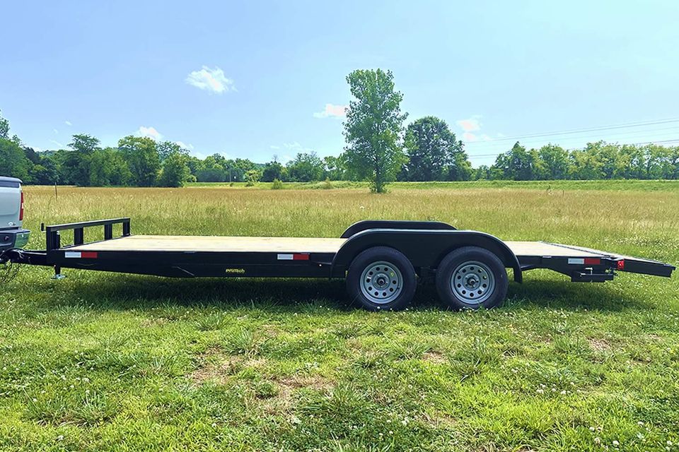 Protech trailers 20 ft car hauler trailer