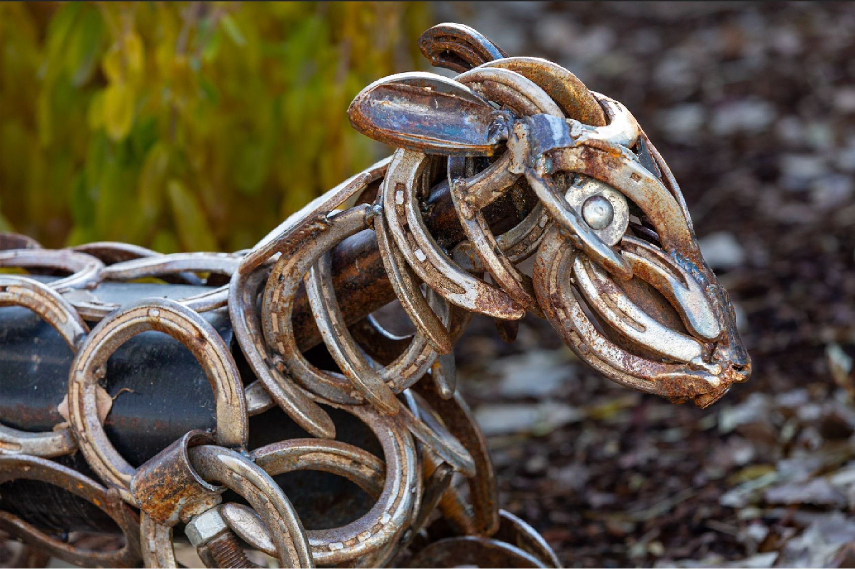 Custom Recycled Metal Animal Sculptures, Boise, ID