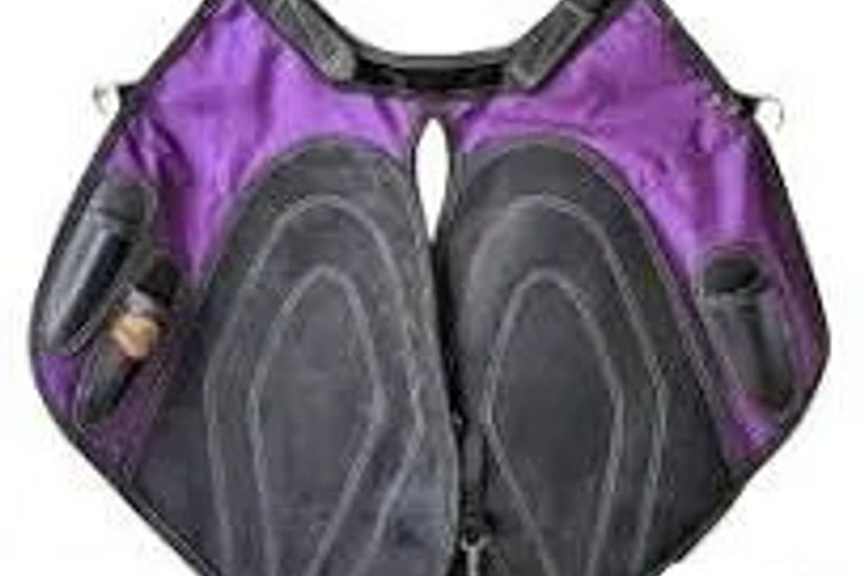 Badger Ladies Purple/Blk Top Reg