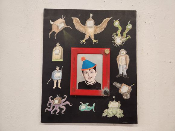 Brian Roche. Dreams. Mixed media