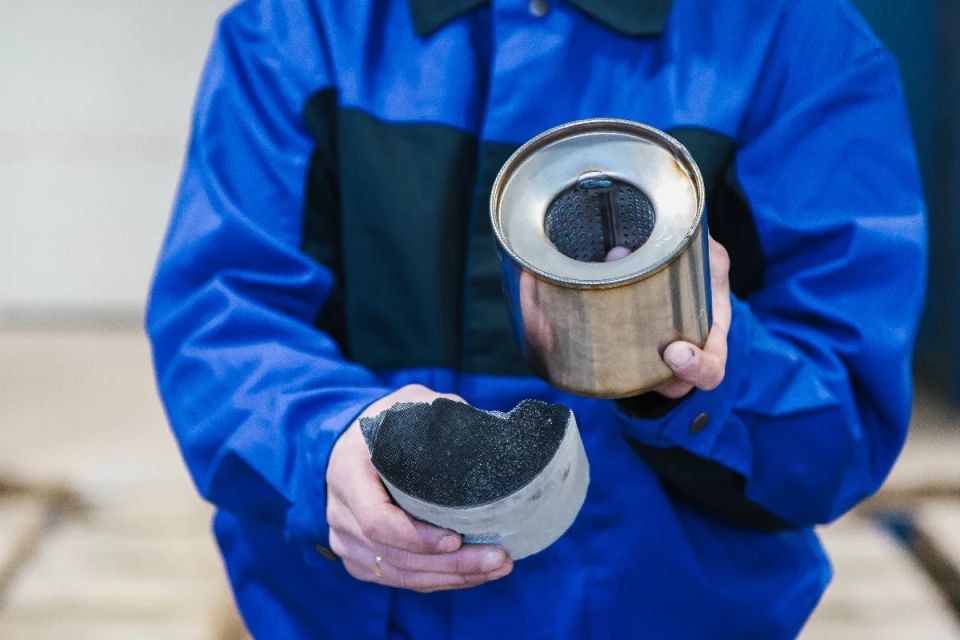 Dpf recycling