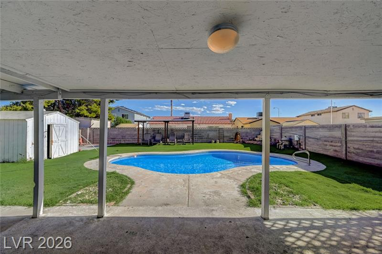 3933 Manford Circle backyard pool