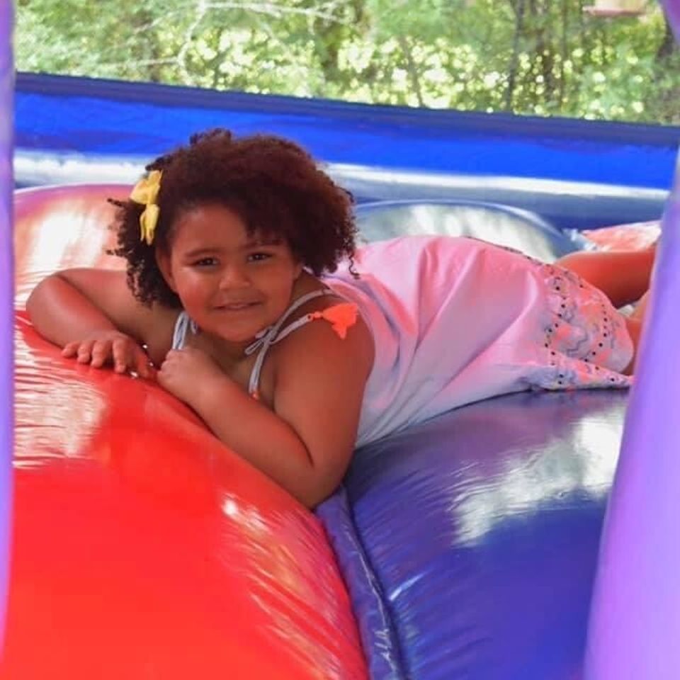 Little girl smiling