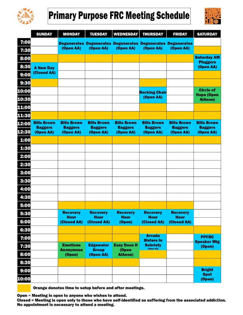Schedule   2025 01 17   meetings