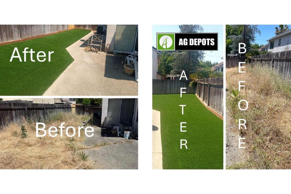 artificial installation grass antelope 