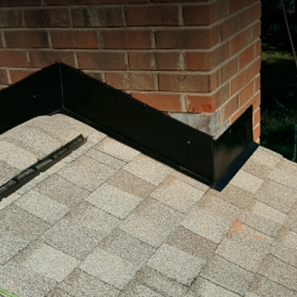 Roof flashing replacement