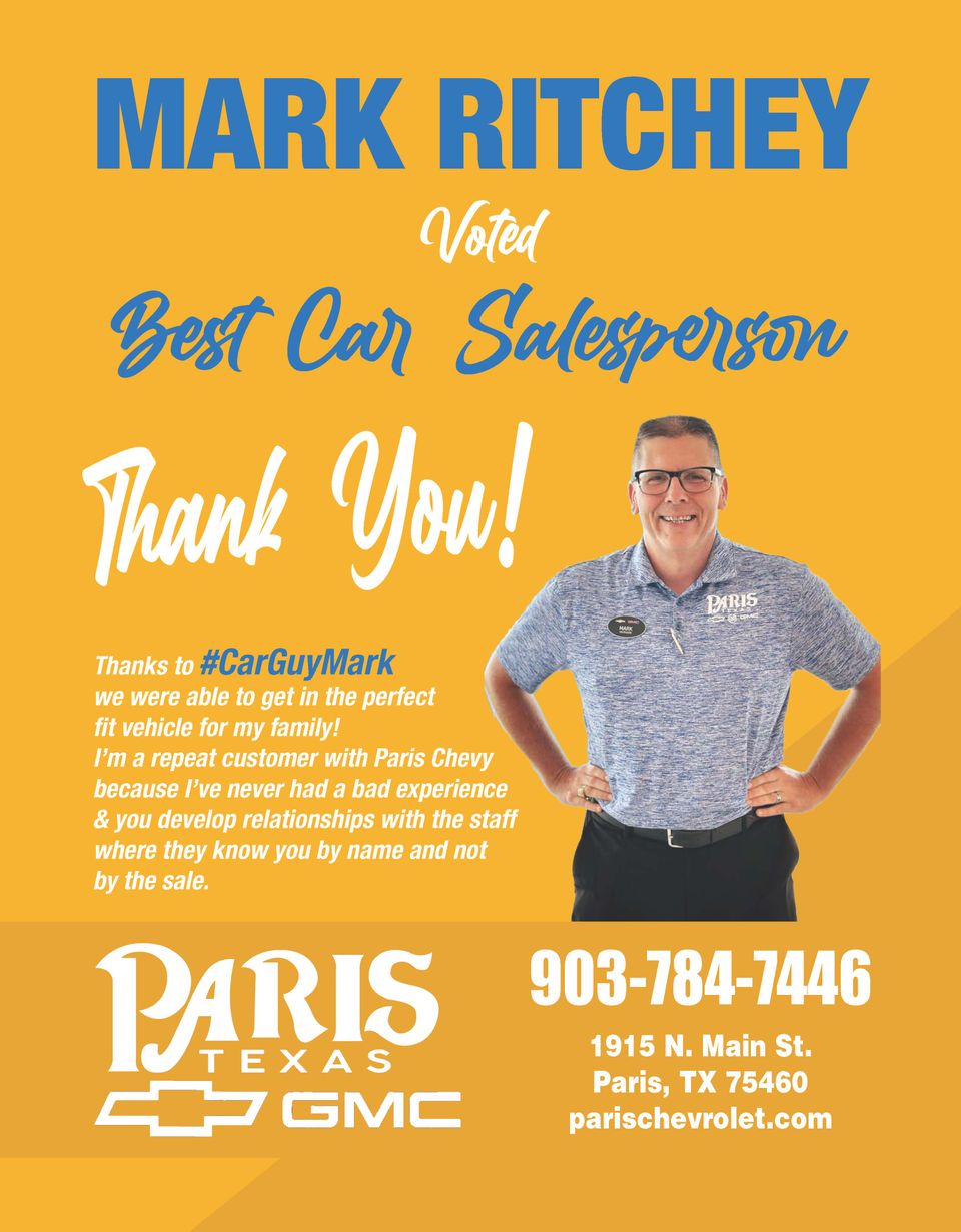 Paris chevrolet mark ritchey
