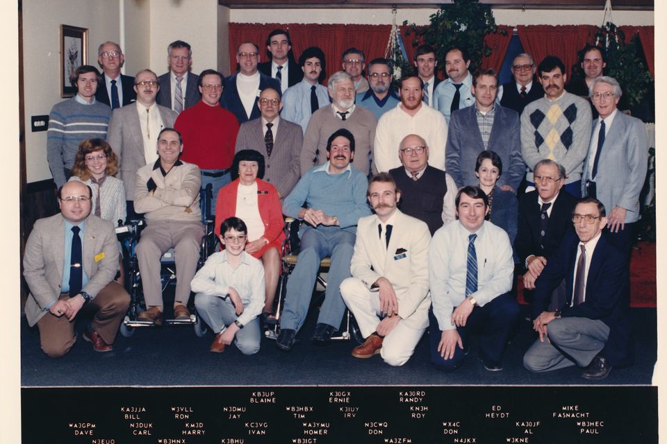 Aarg dinner in 1980 hires