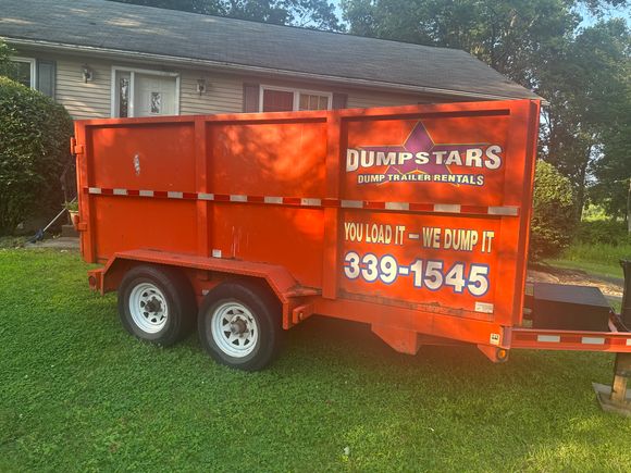 Dumpstar Dump Trailer Rentals roll off unit