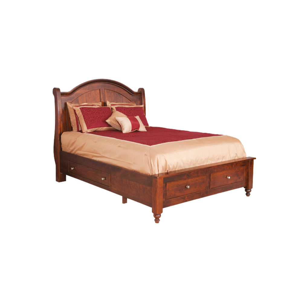 Duchess sleigh bed   900