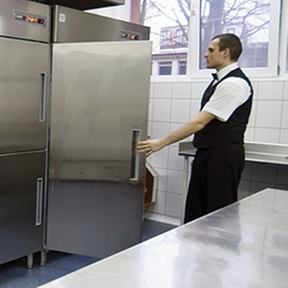 Why is my commercial refrigerator freezing