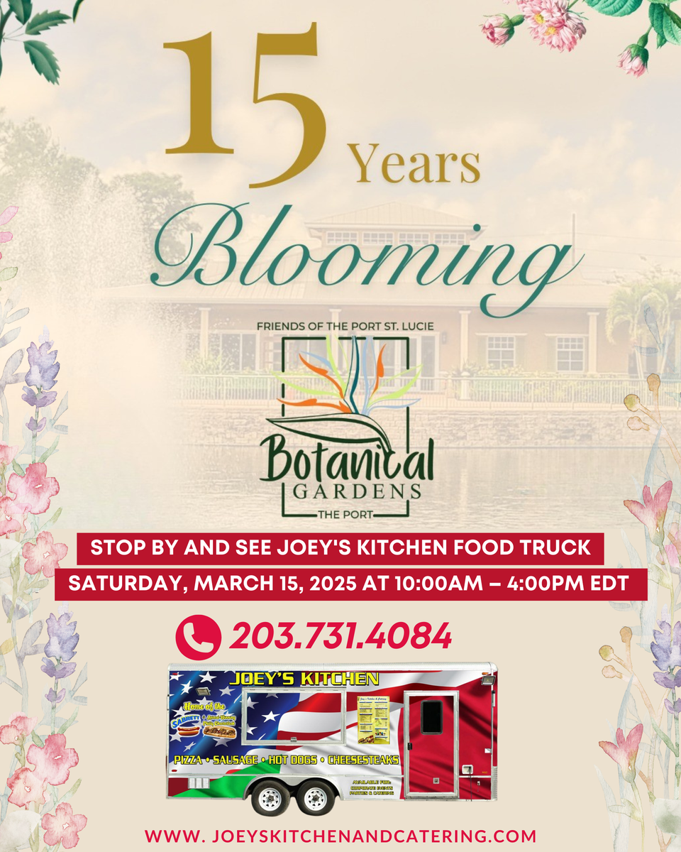 Joey's kitchen 15 years blooming