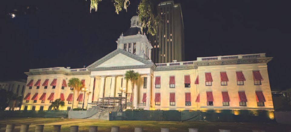 Lighting up america   fl   florida capitol building