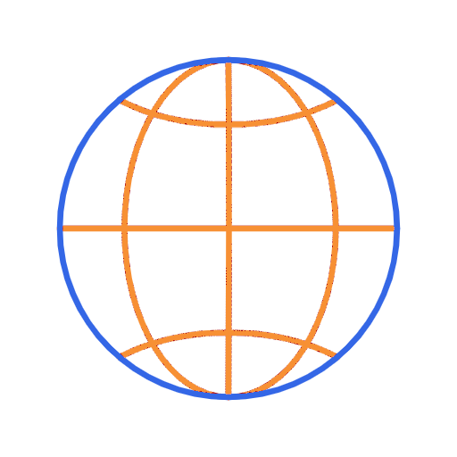 27 globe outline
