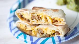 breakfast wrap