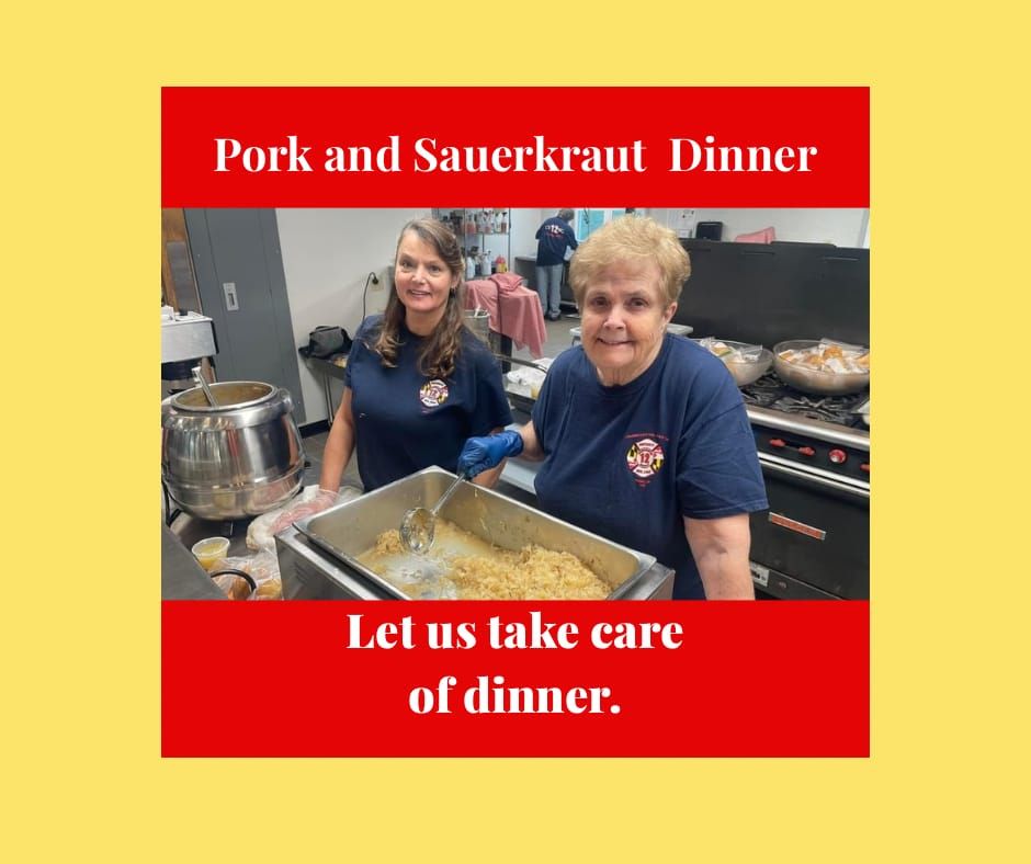 Pork and sauerkraut dinner