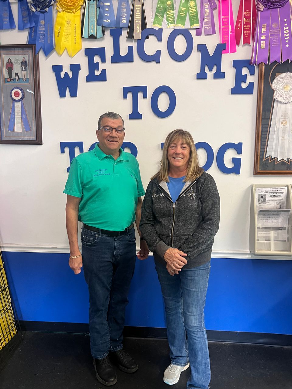 Betsy scapicchiio owner of top dog  obedience school  24 flanders barltey road flanders .   8 30 2024 