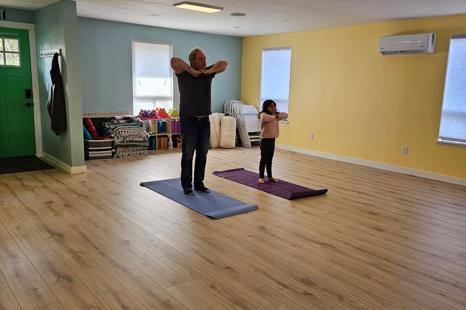 Yoga rose and niall2