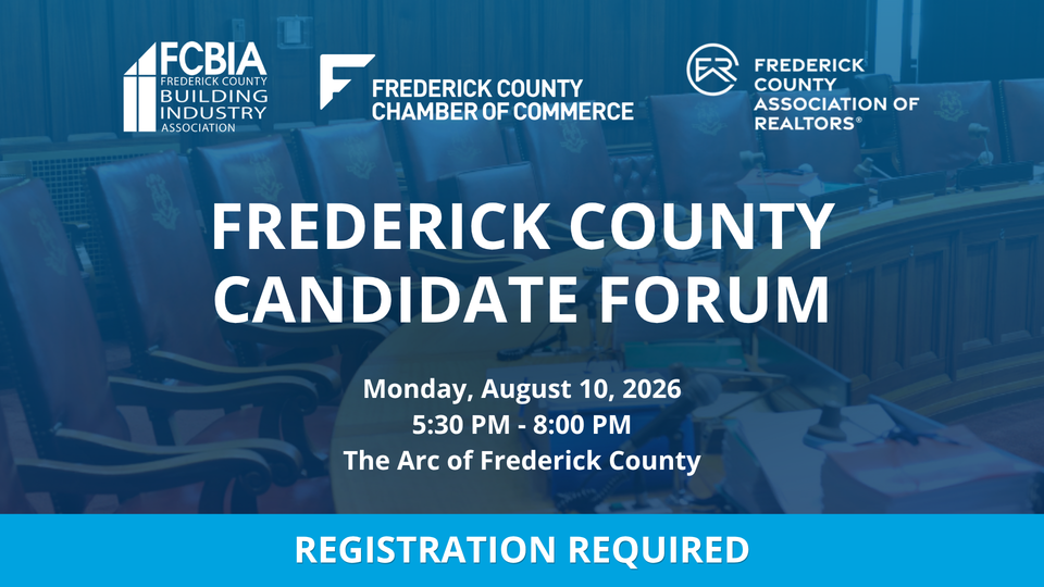 Frederick county candidate forum monday  august 10  2026 530 pm   800 pm the arc of frederick county