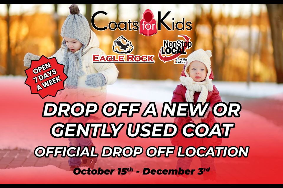 Coats for kids website banner