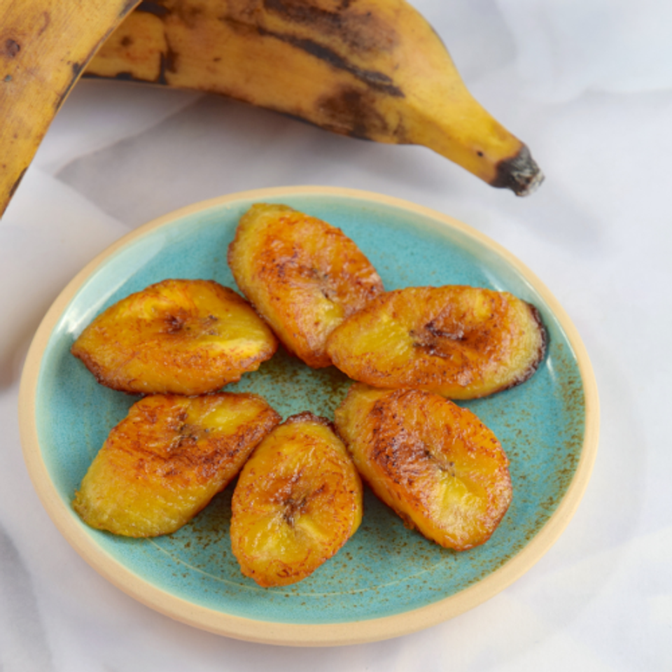 Spanish Cuisine Fried Sweet Plantain