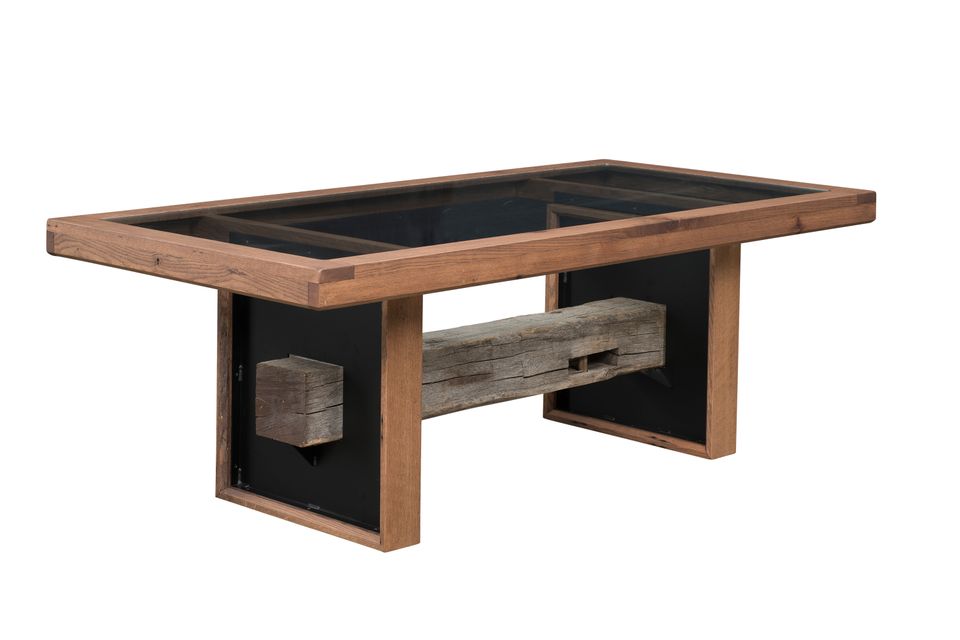 Ubw 1869 dining table   glass top
