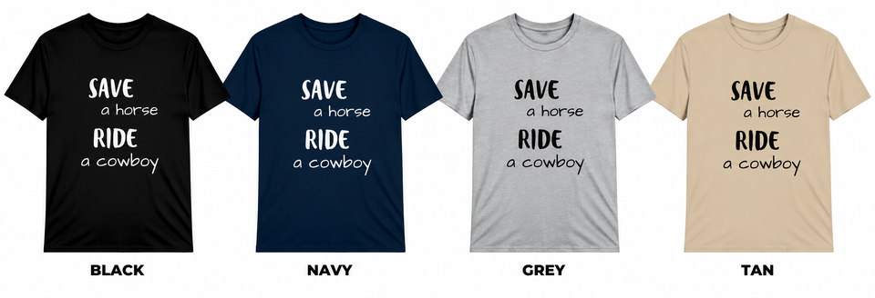 Save a horse t shirt collection