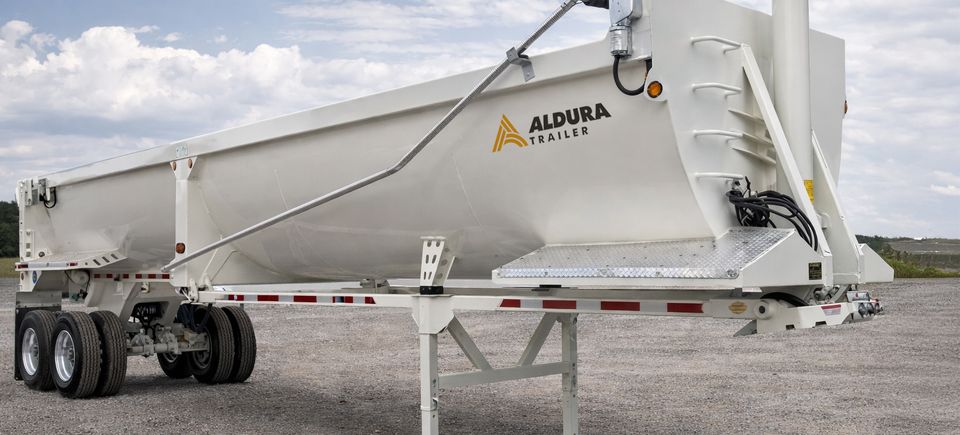 Aldura enddumptrailer