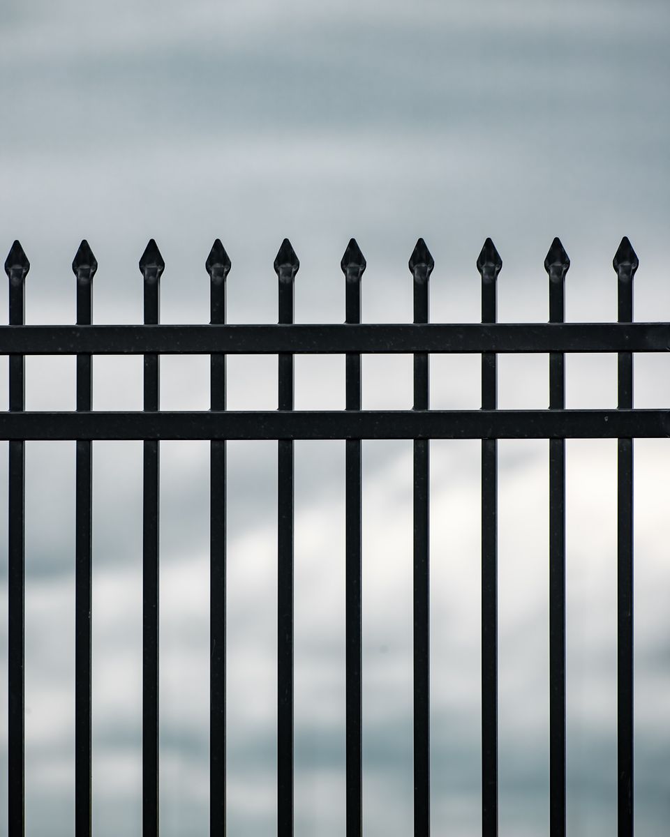 Iron fence