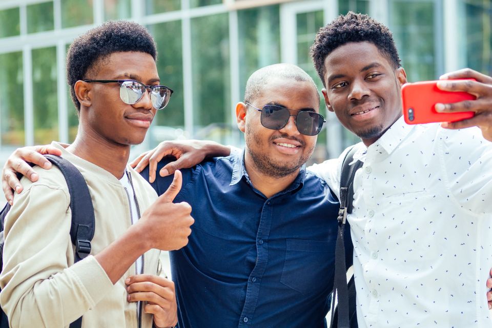 A group of three fashionable cool african american 2024 10 30 21 30 54 utc