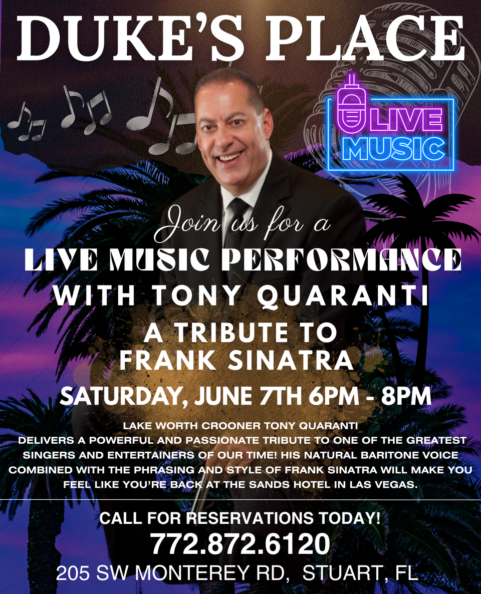 Tony quaranti live music