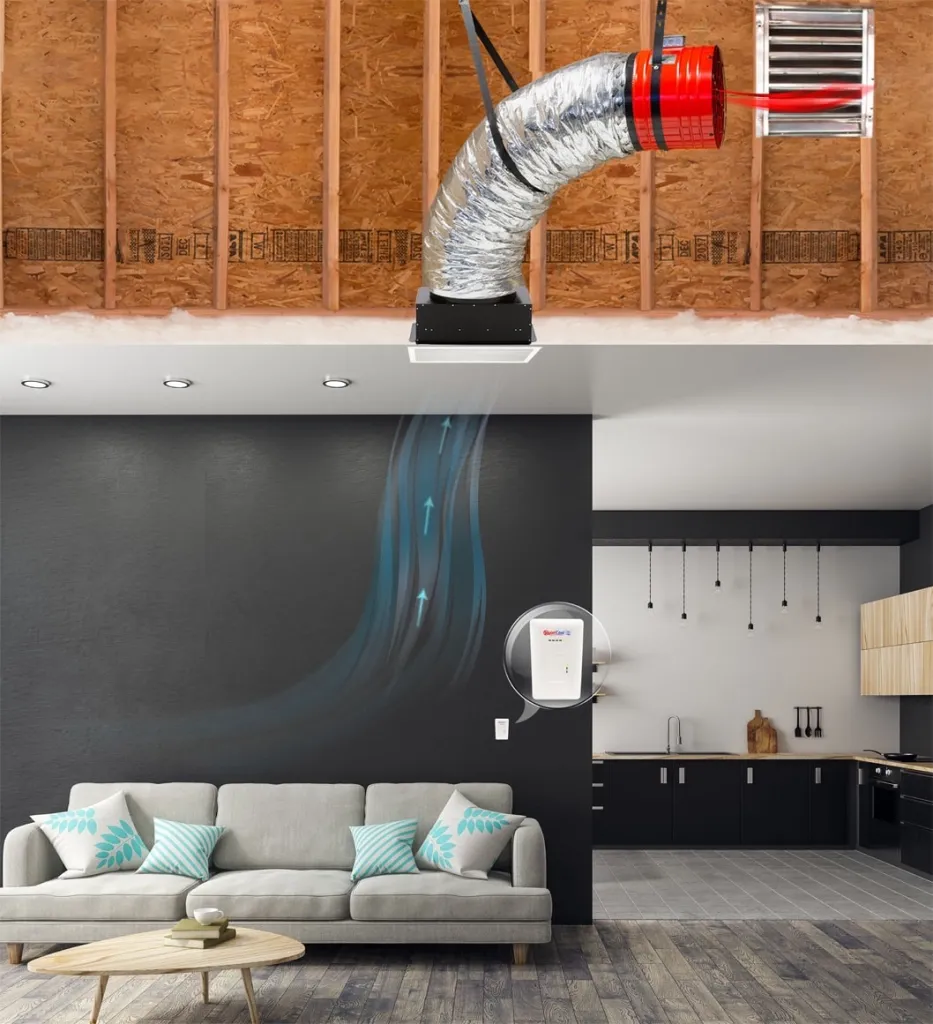 Whole house fan