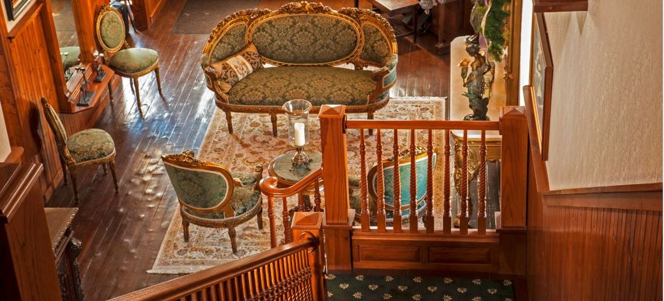 Living room stairs