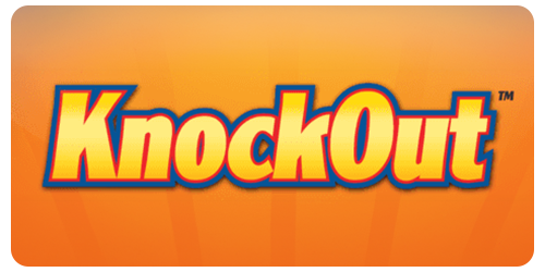 Logo knockout