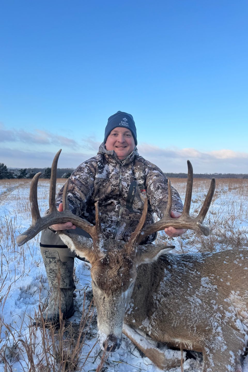 Jon Yoder of Mifflintown, PA shot this 160-inch, 10-point whitetail with a muzzle loader in Fleming County, KY