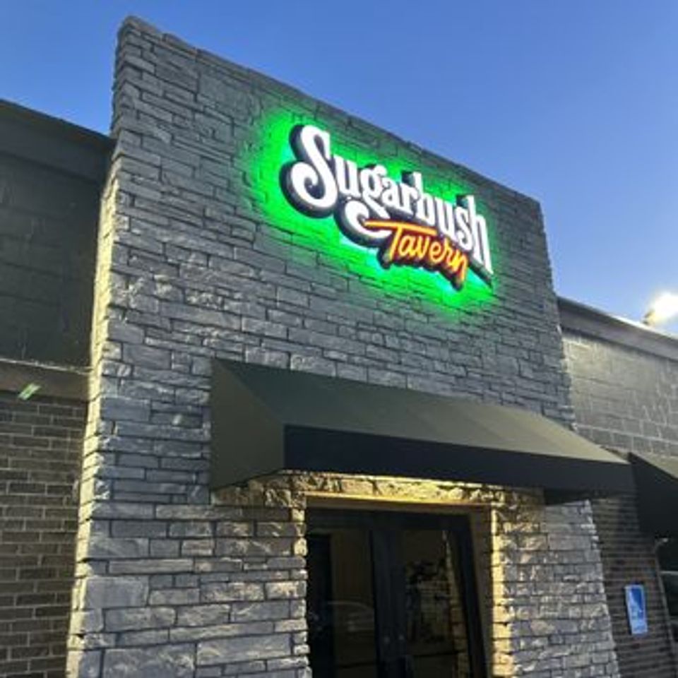 Outside