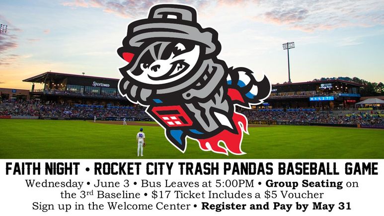 Trash pandas baseball june 3 2026