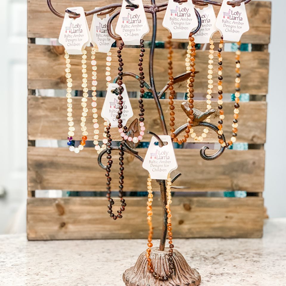 Amber necklaces