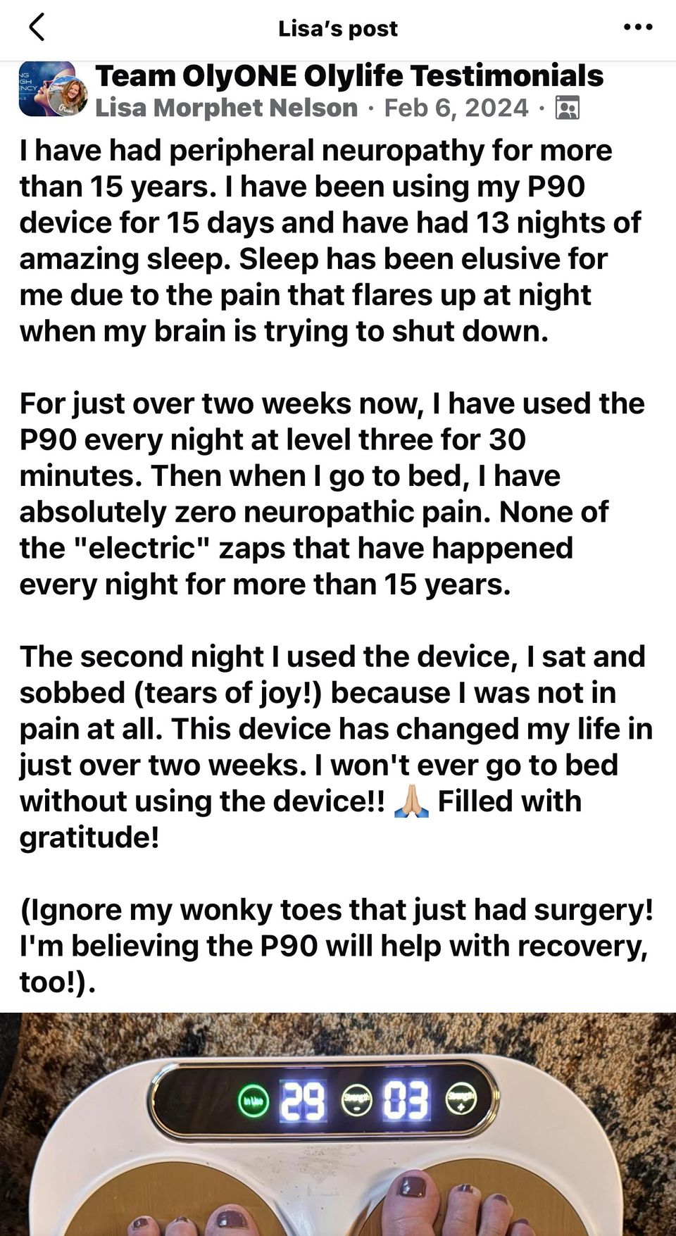 Lisa fb neuropathy