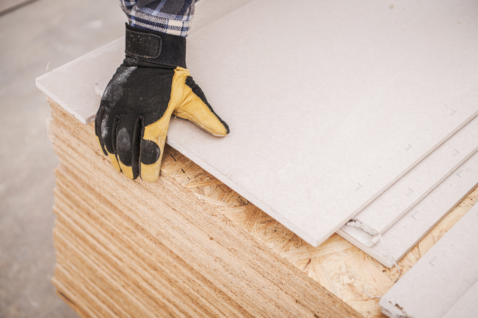 sheetrock hanging, crossover construction, sheetrock, drywall