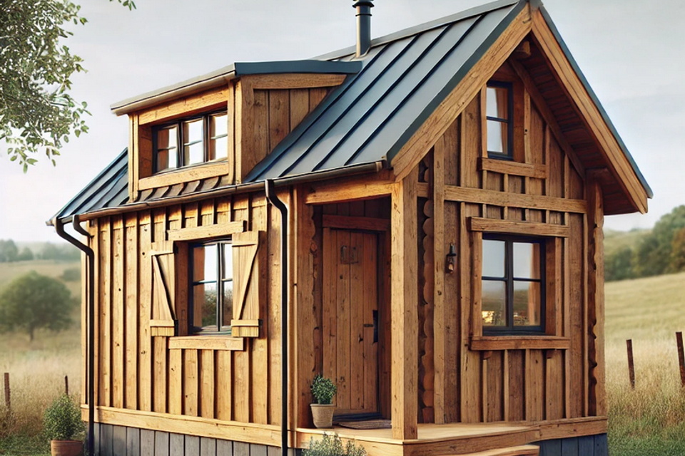 Old west cabin package