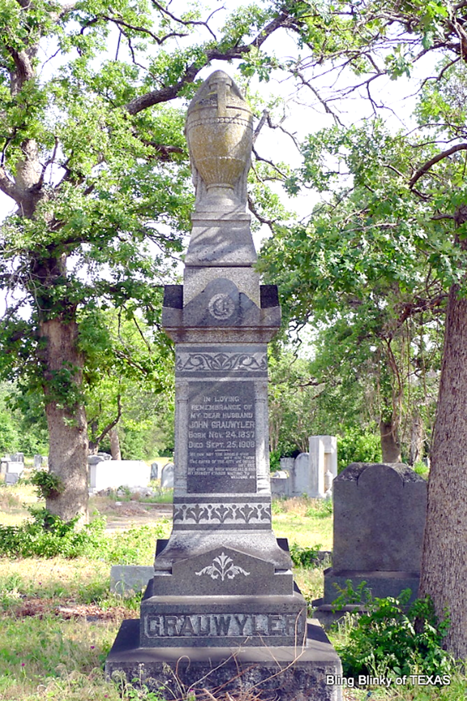 Grave monument   john jacob graviller