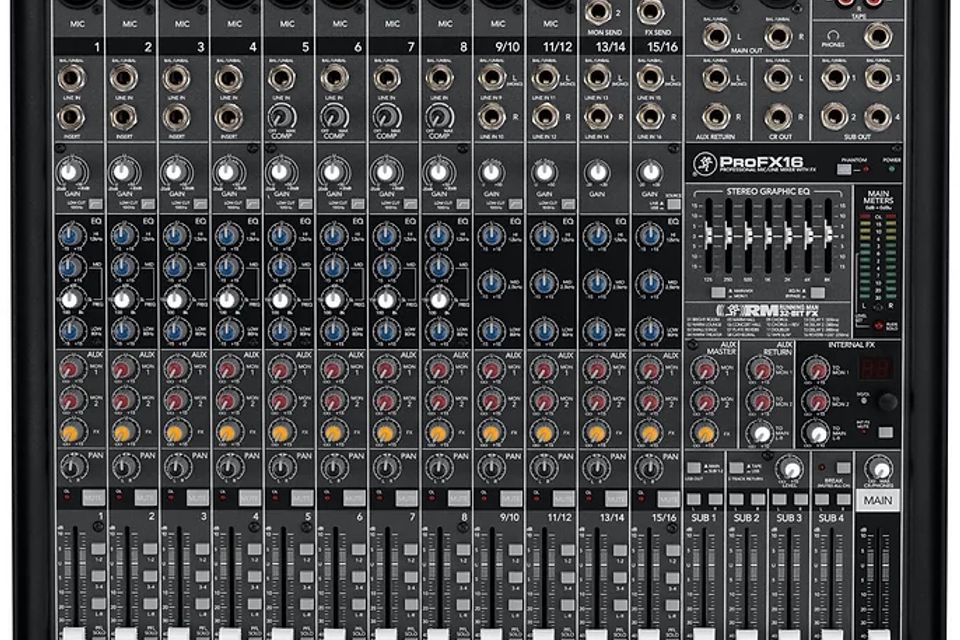 Mackie profx16