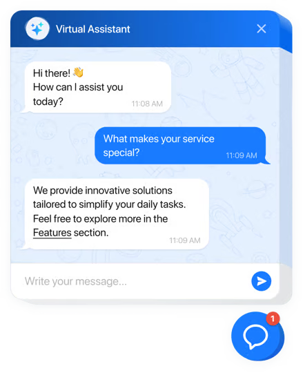 Ai chatbot website launcher