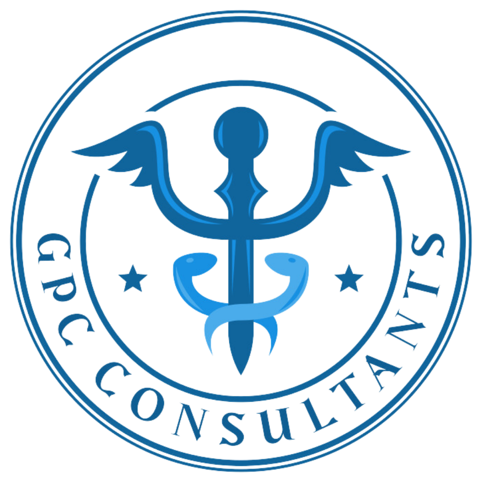 GPC Consultants logo, transparent background