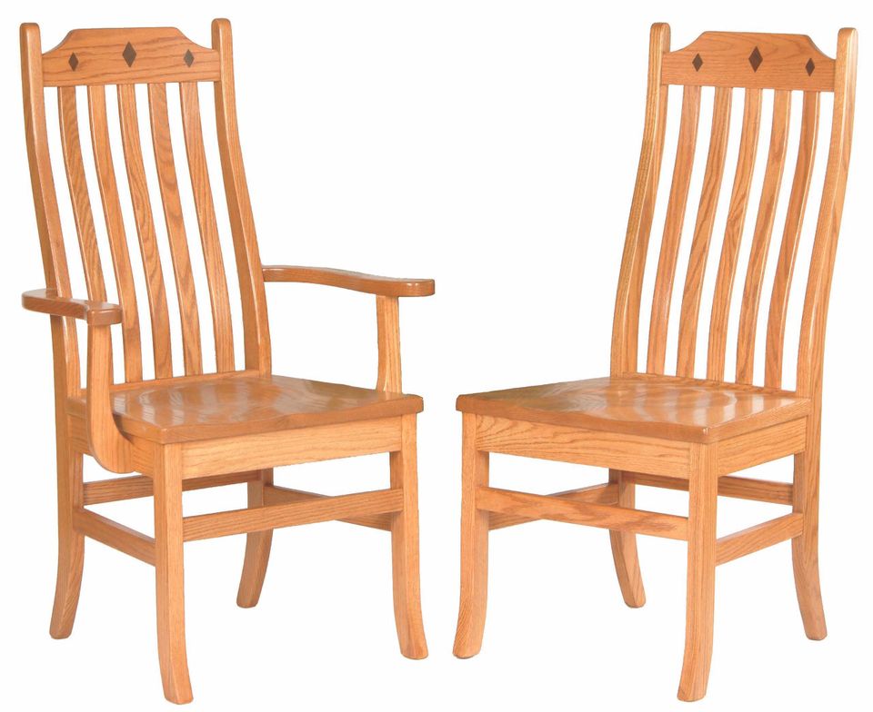 Cd diamond mission chairs 12402 12403