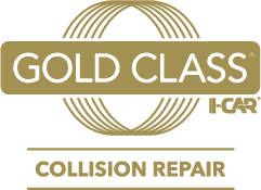 Gold class logo collisionrepair