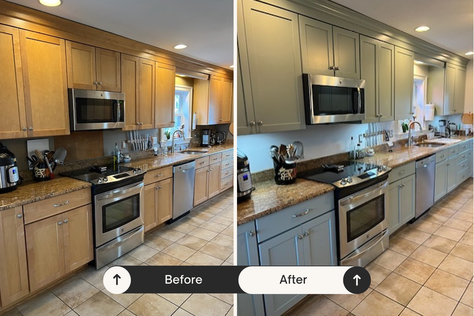 Kitchen cabinets