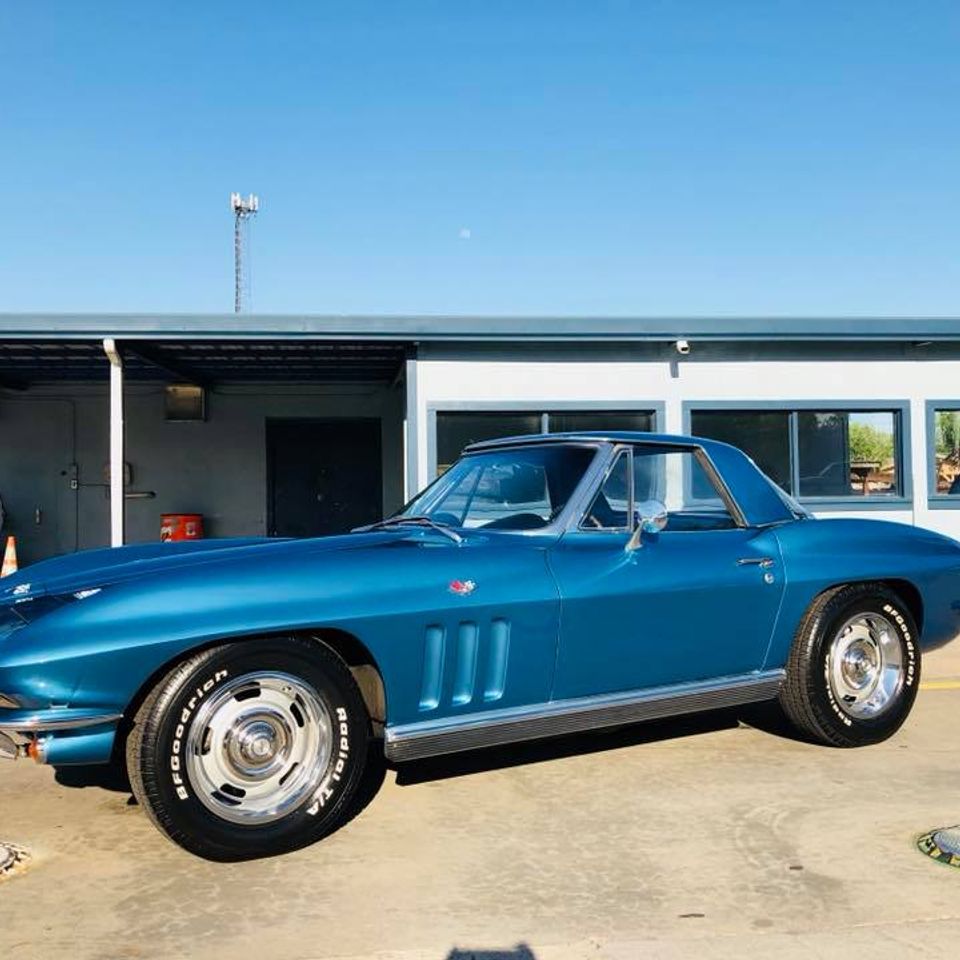 Blue car 1