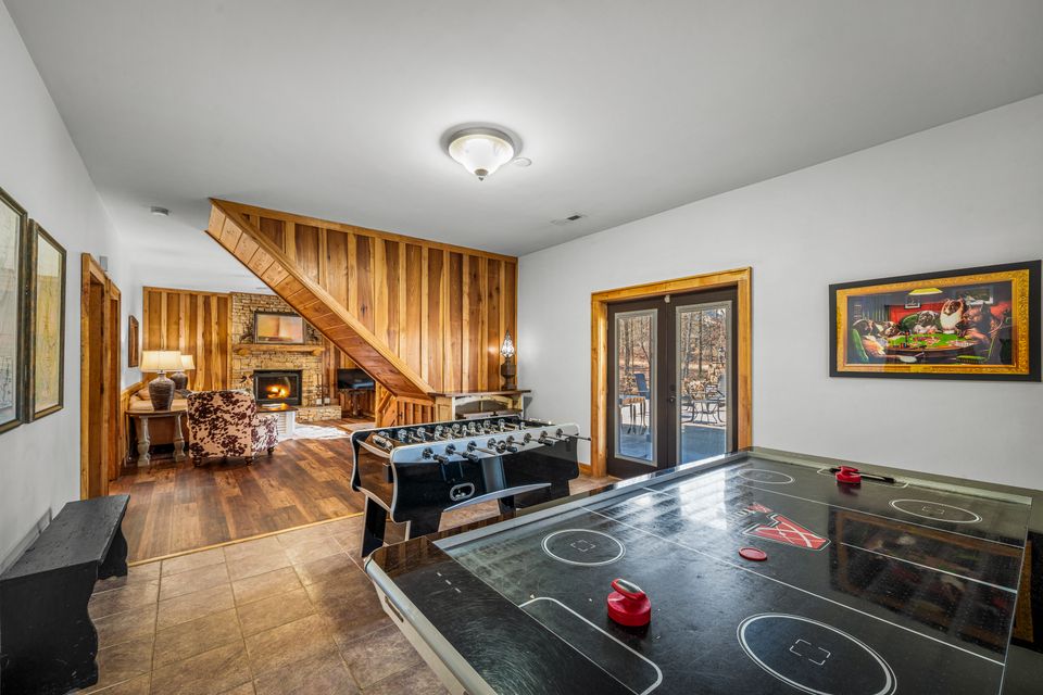 Beulah basement game area